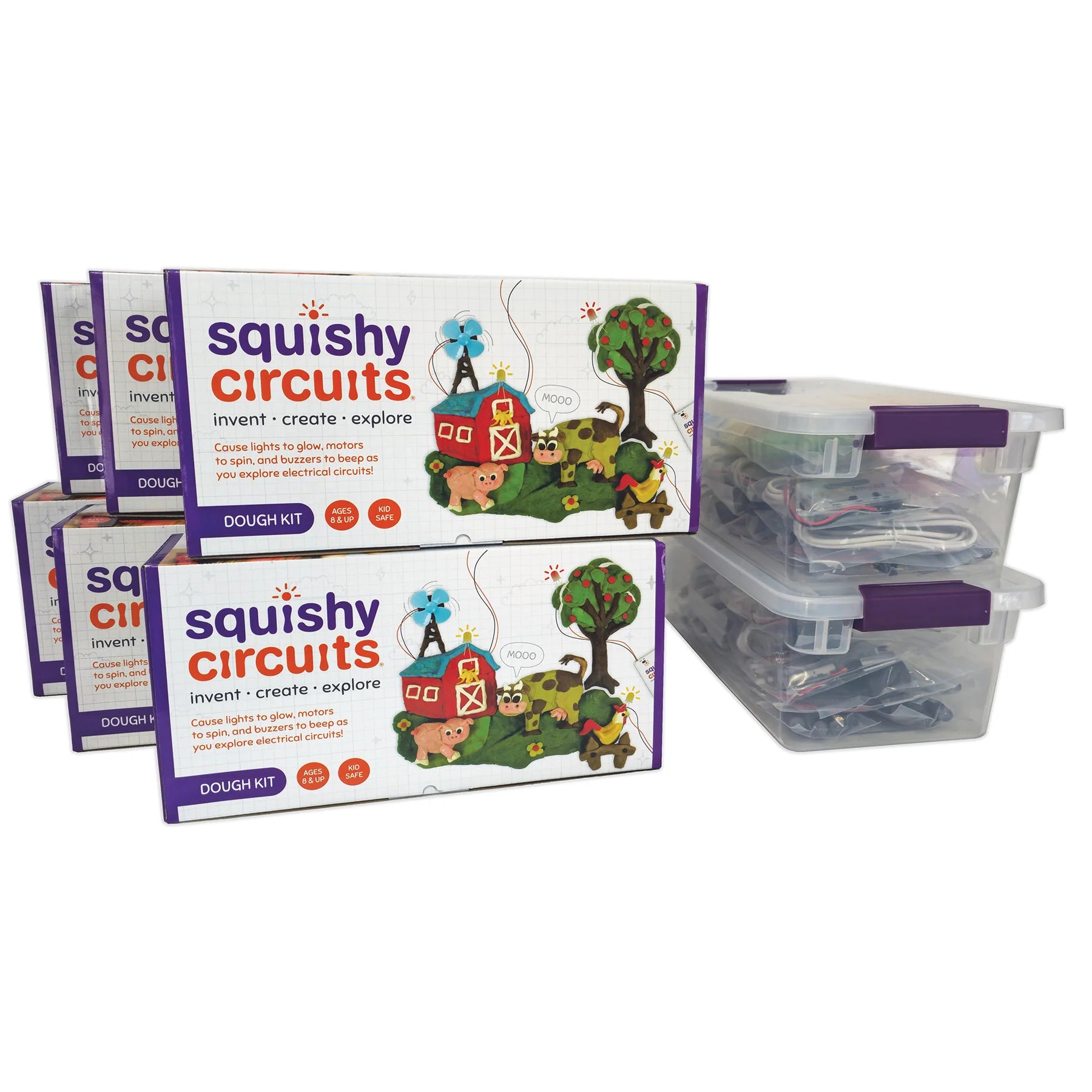 Group kit with 12 power hubs