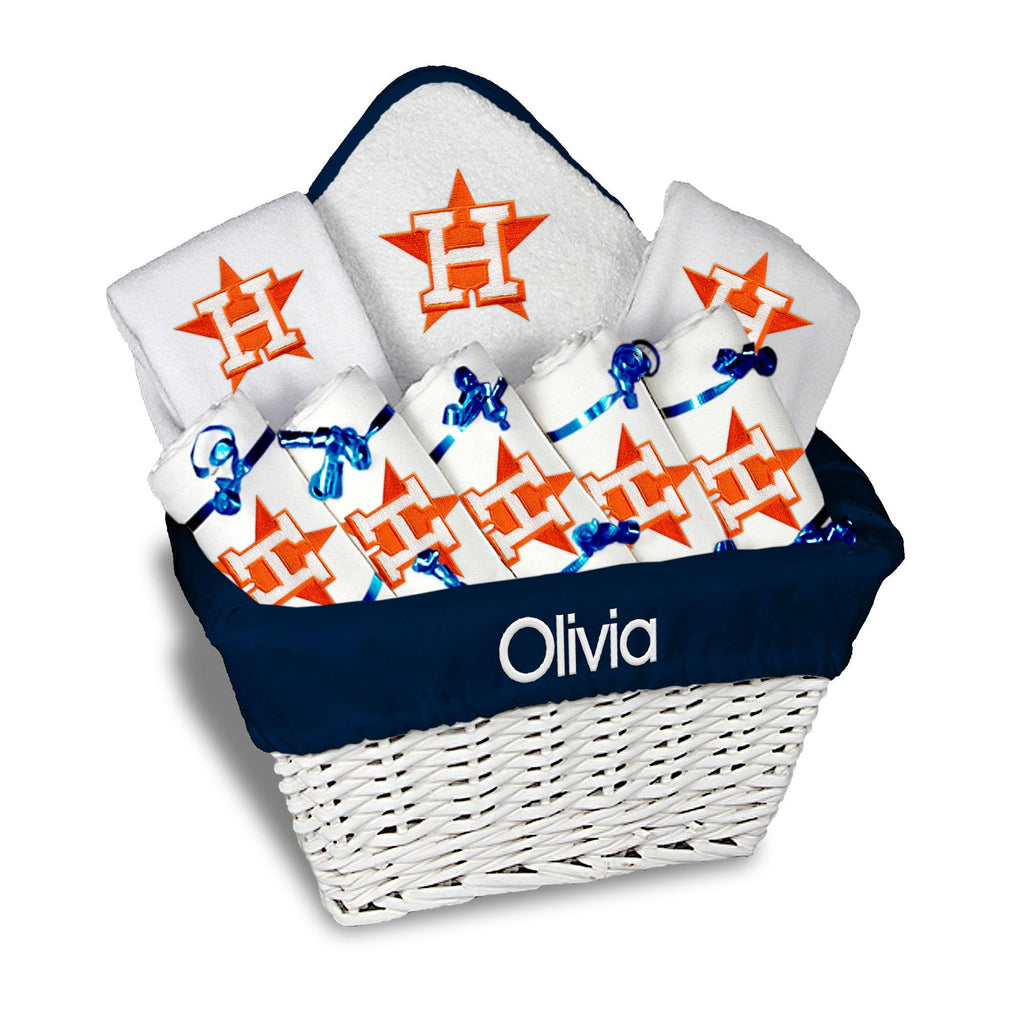 Personalized Houston Astros Medium Basket - 6 Items – Designs by