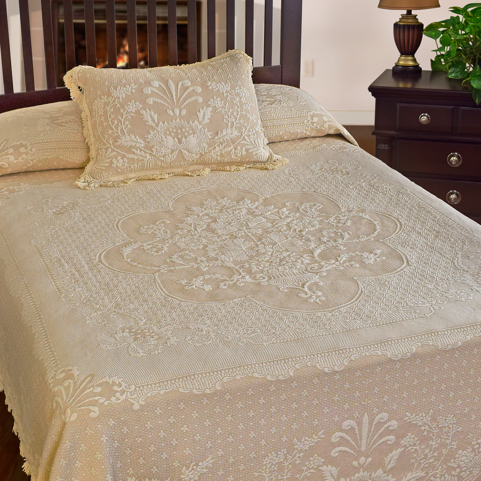 Closeout: Abigail Adams Coverlet & Pillow Shams