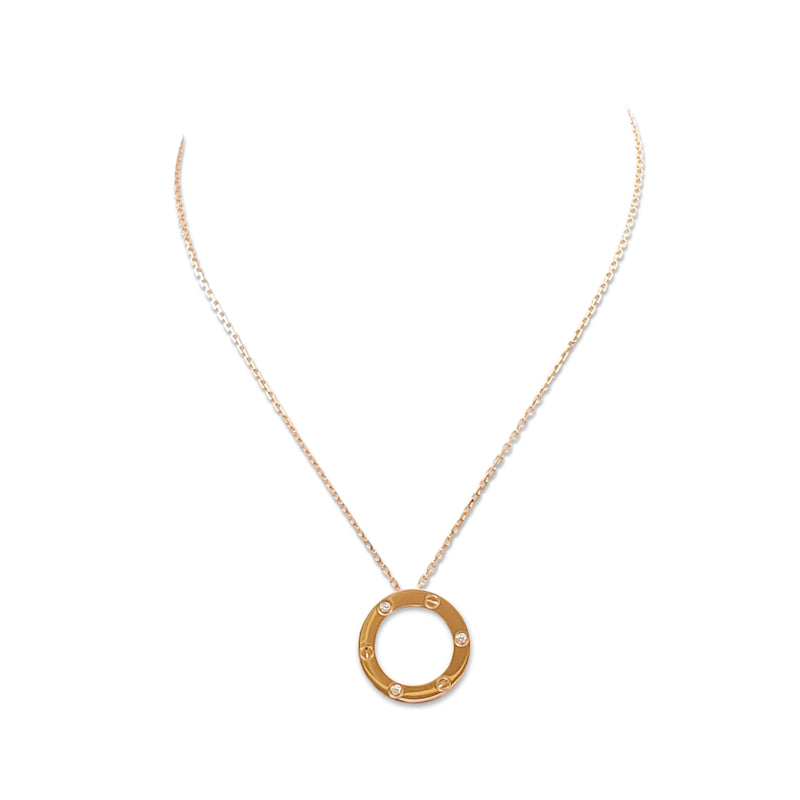 cartier 3 circle necklace