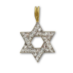 cartier star of david pendant