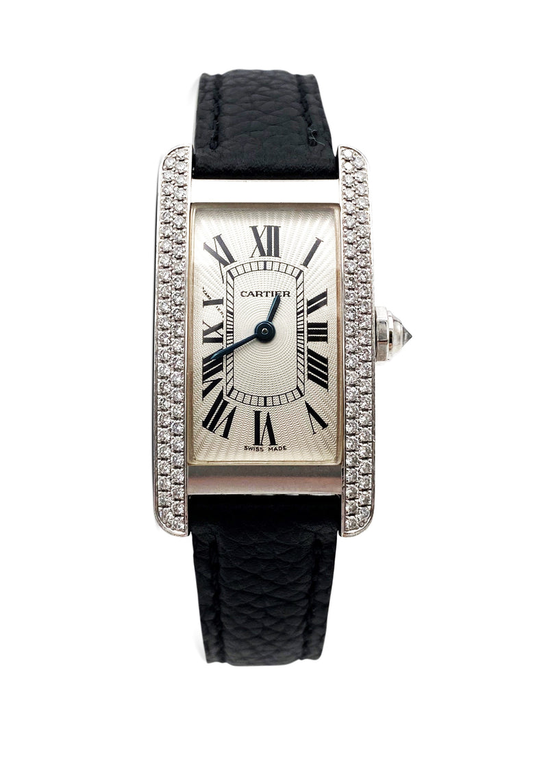 cartier womens watch with diamonds