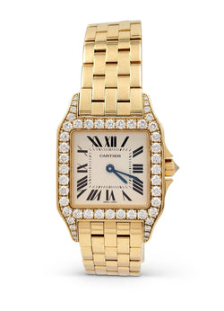 cartier women's santos demoiselle watch