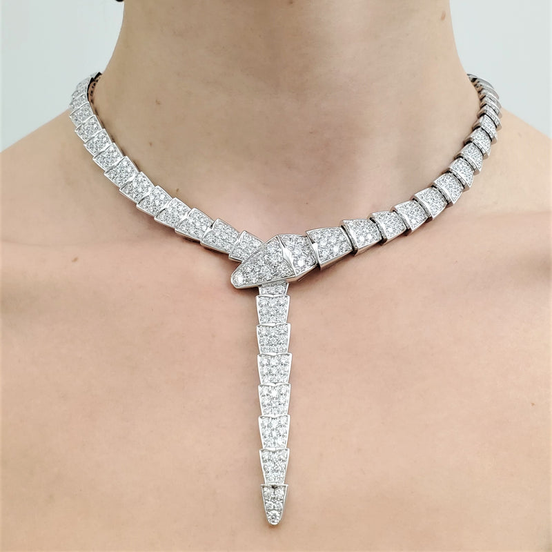 serpenti viper necklace price