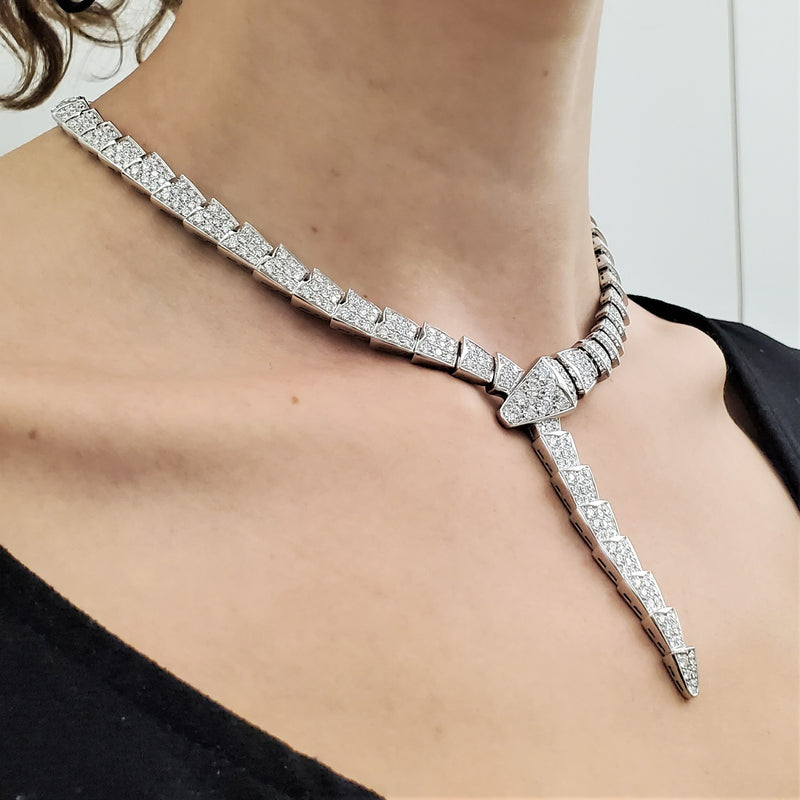 serpenti viper necklace price