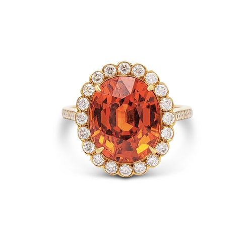 tiffany garnet ring