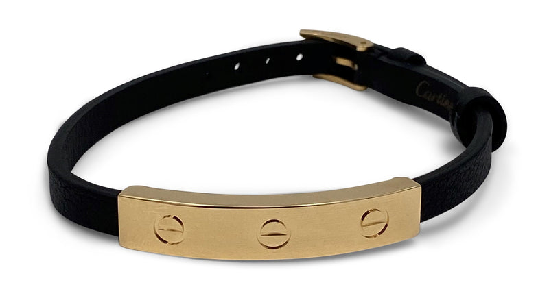 cartier bracelet leather strap