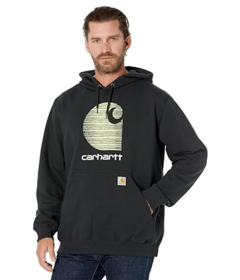 Carhartt Rain Defender Loose Fit Fleece-Lined Logo Graphic Full