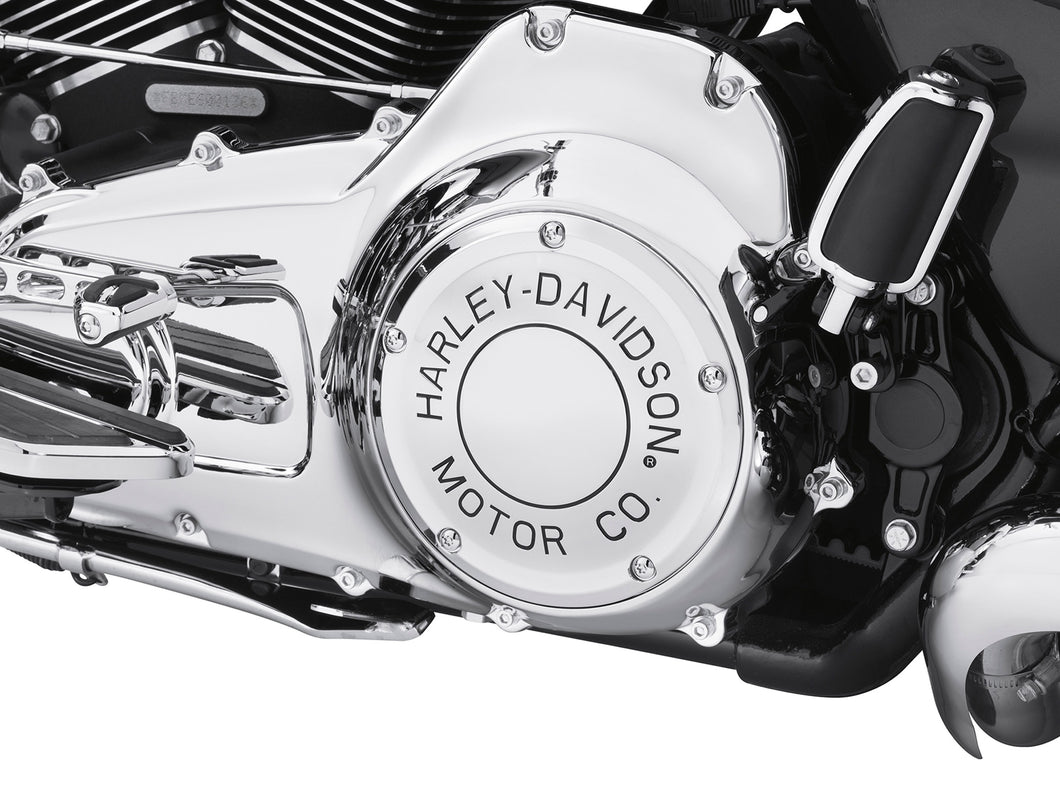 harley chrome derby cover