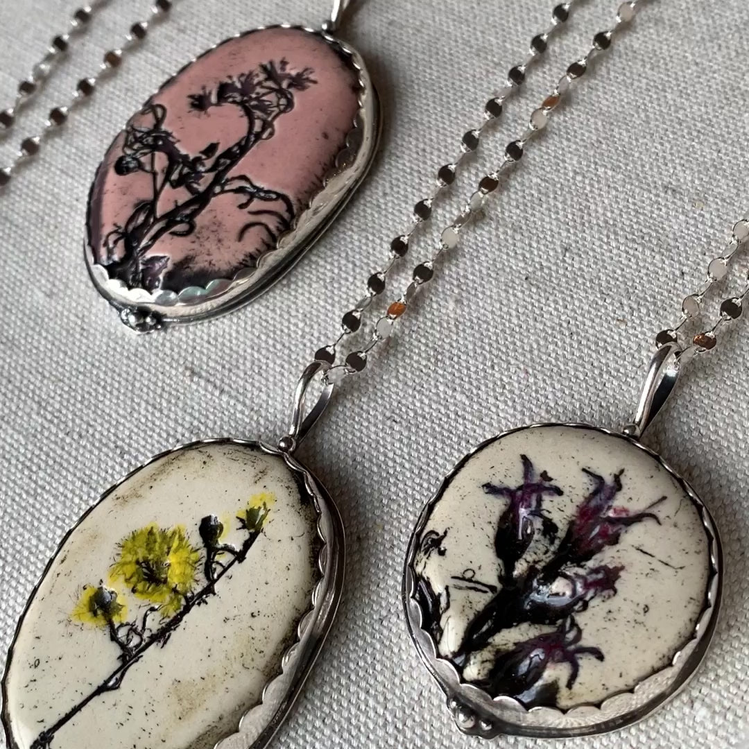 Botanical Heritage Floral Necklace No. 2 – Athena Bandit Jewelry