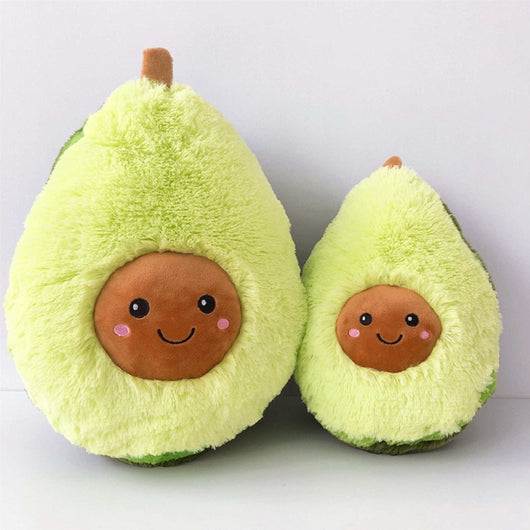 fluffy avocado toy