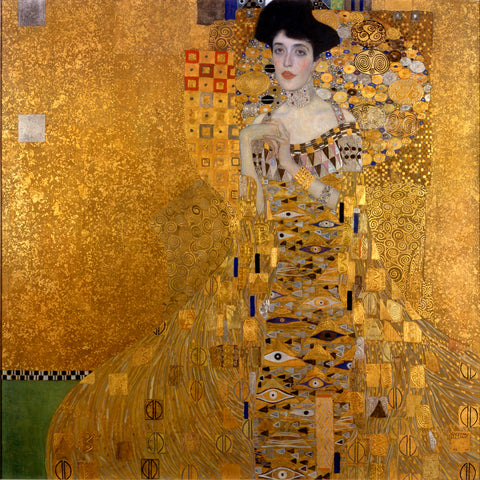 Gustav Klimt, Portrait of Adele Bloch-Bauer, 1907