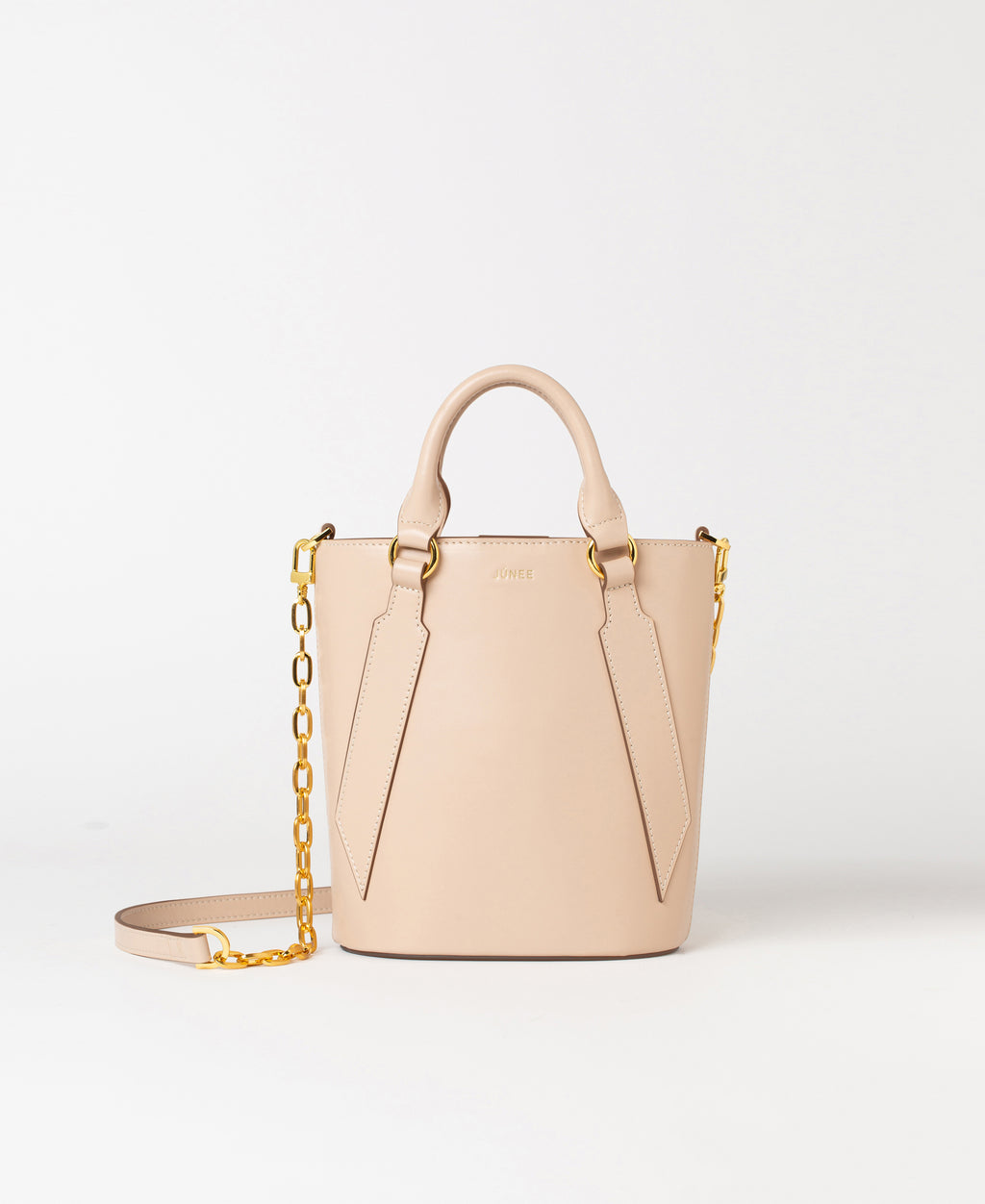 JÚNEE | Freyja Luxury Designer Leather Bucket Bag