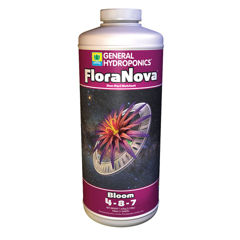 floraNova Bloom de General Hydroponics nutrición base para la floración obtén las mejores cosechas. 