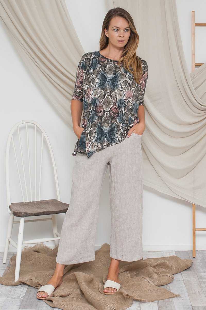 crushed linen pants