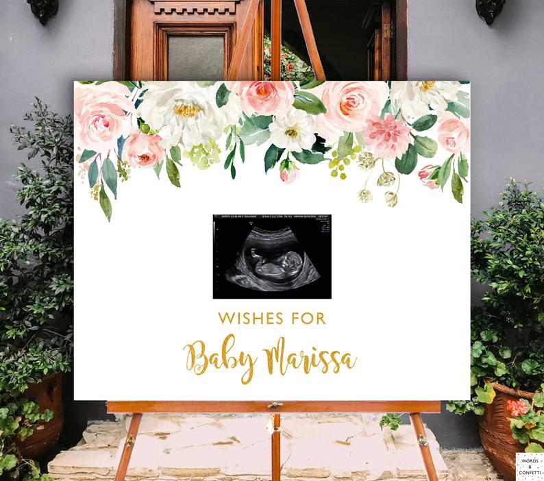 Peach & Cream Baby Shower Welcome Sign - Words And Confetti – WORDS &  CONFETTI