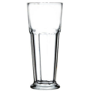 footed pilsner beer glass