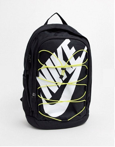 black and yellow nike backpack