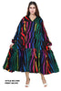 7580A  - African Print Long Dress  (3 PCS PRE-PACK) - $25.00 EACH