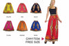 CHH-17034 - Dashiki Print Knitted Skirt (6-PCS PRE-PACK) - ON SALE - $10 Each