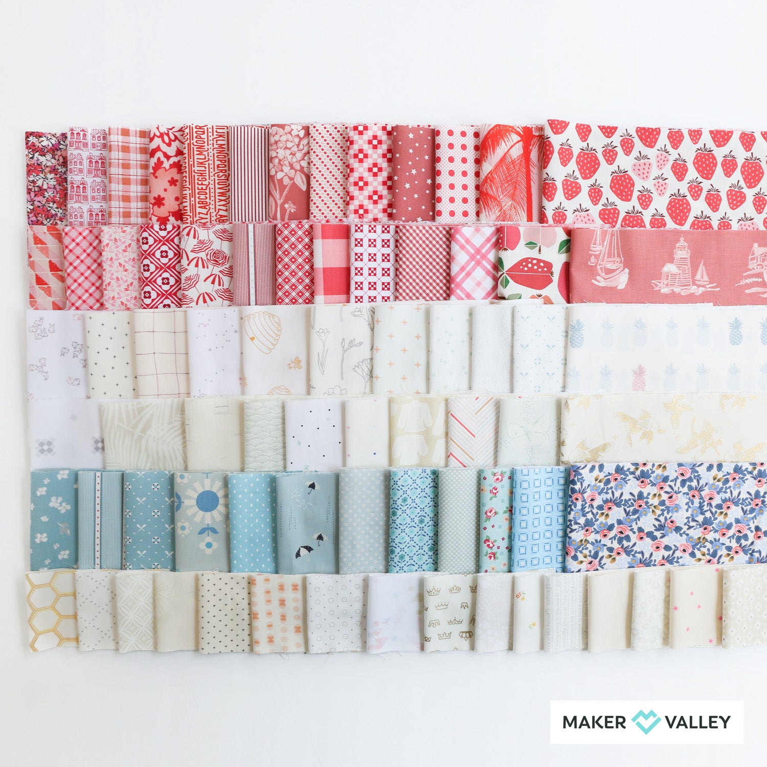 Yankee Doodle Dandy Quilt Kit by Holly Lesué of Maker Valley