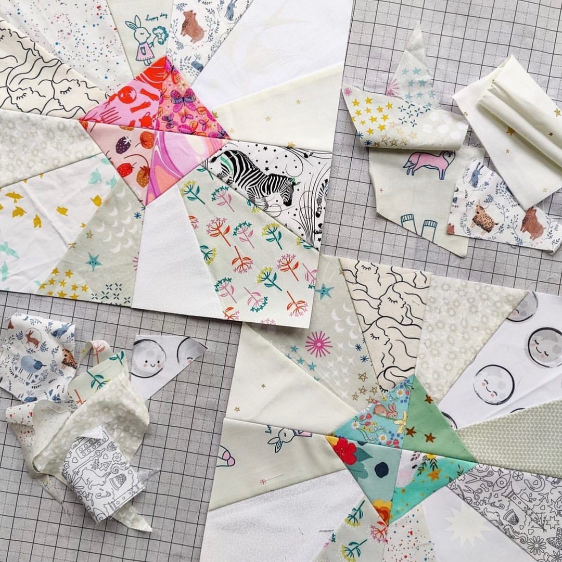 Quilt block by Silvers Stitches