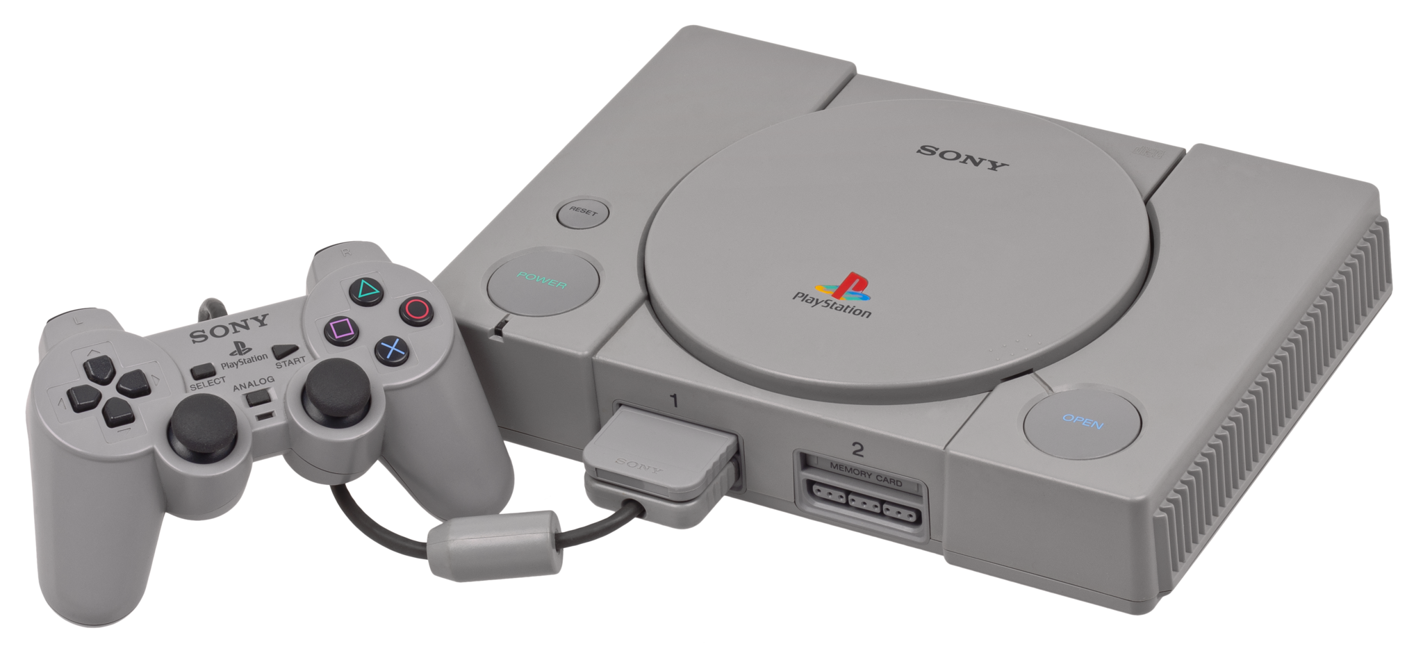 Psx Console Wcontroller Png V