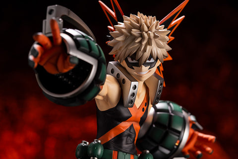 Boku no Hero Academia - Bakugou Katsuki - ARTFX J - 1/8 Red Background