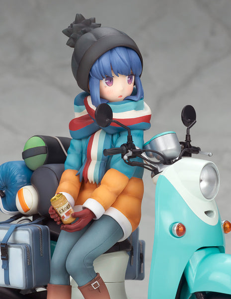 Yuru Camp△ - Shima Rin - 1/10 - with Scooter Tea Can Closeup