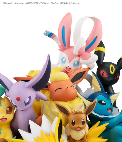 Pocket Monsters - Eevee - Flareon - Umbreon - Vaporeon - Jolteon - Espeon - Glaceon - Leafeon - Sylveon - G.E.M. EX Center Back