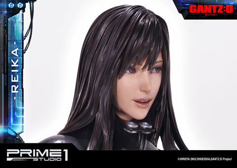 Gantz:O - Shimohira Reika - Premium Masterline PMGTZ-01 - 1/4 - Black Ver Face Closeup Left Side
