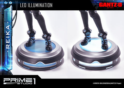 Gantz:O - Shimohira Reika - Premium Masterline PMGTZ-01 - 1/4 - Black Ver LED Base