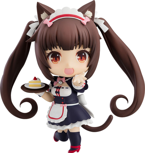 NekoPara Vol.1 Soleil Kaiten Shimashita! - Chocola - Nendoroid #1238 No Background