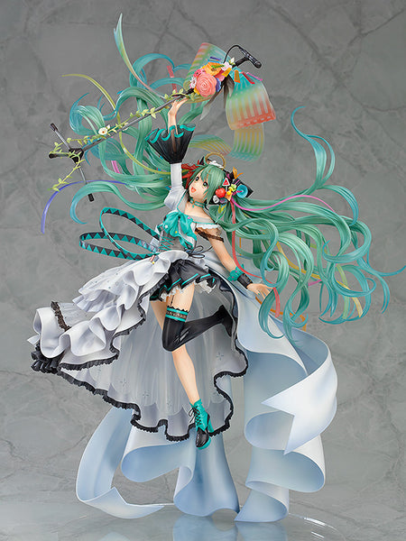 Vocaloid - Hatsune Miku - 1/7 - Memorial Dress Ver. Side