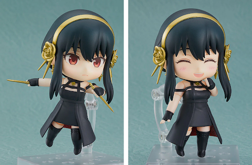 Nendoroid Yor Forger face plates and accessories