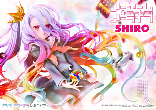 Prime 1 Prisma Wing No Game No Life Shiro figure last