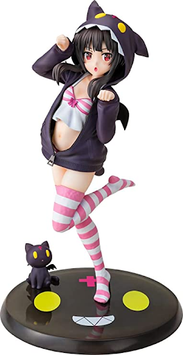 Kono Subarashii Sekai ni Shukufuku o! - Chomusuke - Megumin - CA Works - 1/7 - Hoodie☆Look Chomusuke Ver. (Chara-Ani, Kadokawa)