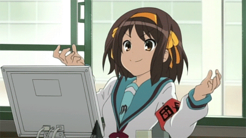 At Computer Anime GIF