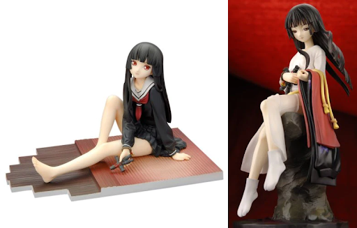 Enma Ai Alter and Chrono Gate figures