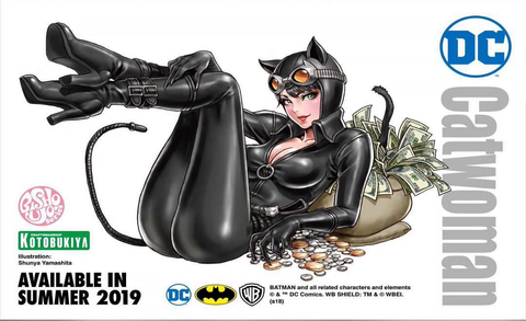 Batman - Catwoman - Bishoujo Statue - DC Comics Bishoujo Illustration