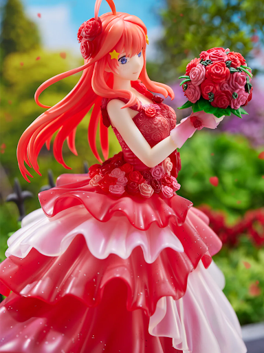 Itsuki Nakano eStream floral dress figure closeup