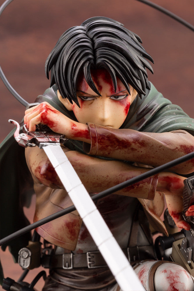 Attack On Titan Shingeki No Kyojin Levi Artfx J 1 7 Fortitude