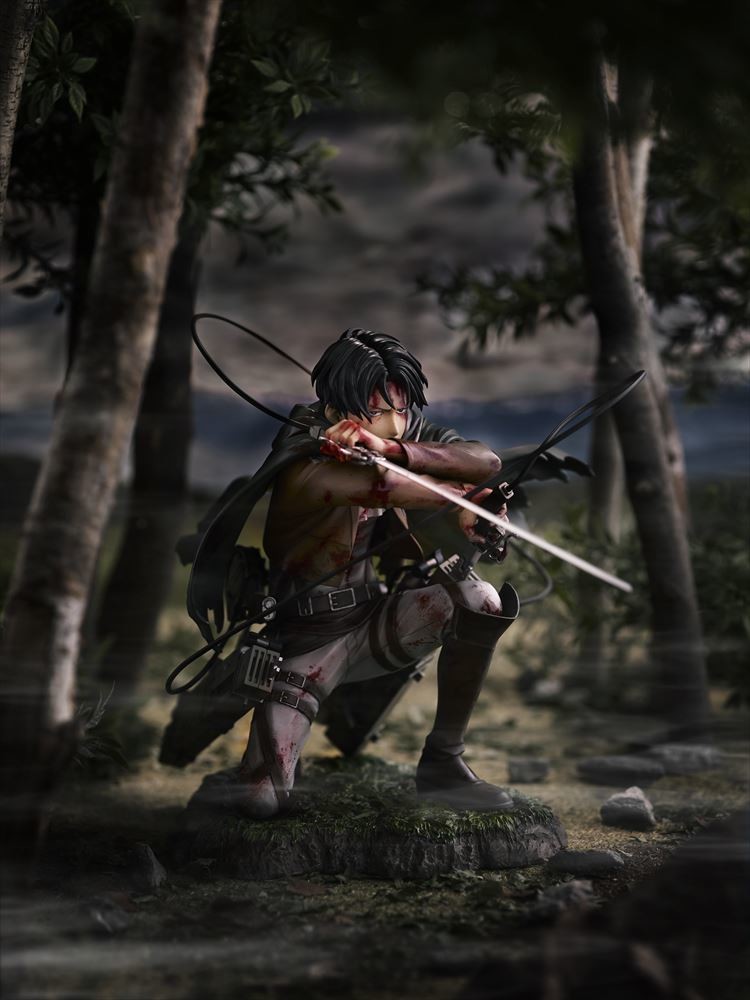 Attack On Titan Shingeki No Kyojin Levi Artfx J 1 7 Fortitude