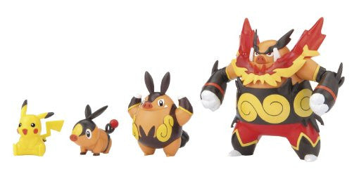 Pocket Monsters Pikachu Pokemon Evolution Set Pokemon Plamo 16