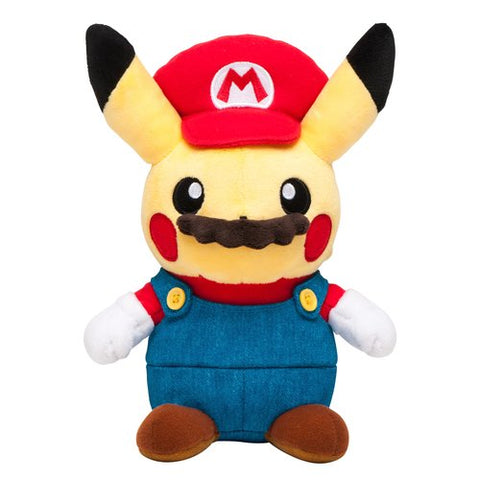 luigi pikachu plush