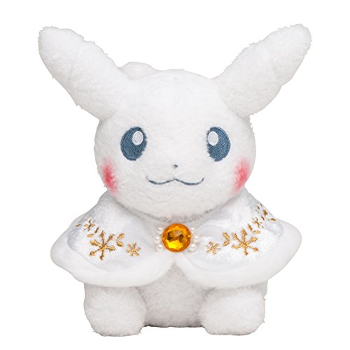 snow pikachu plush