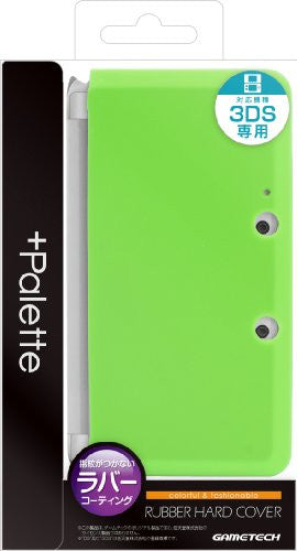 Palette Rubber Hardcover For 3ds Lime Green