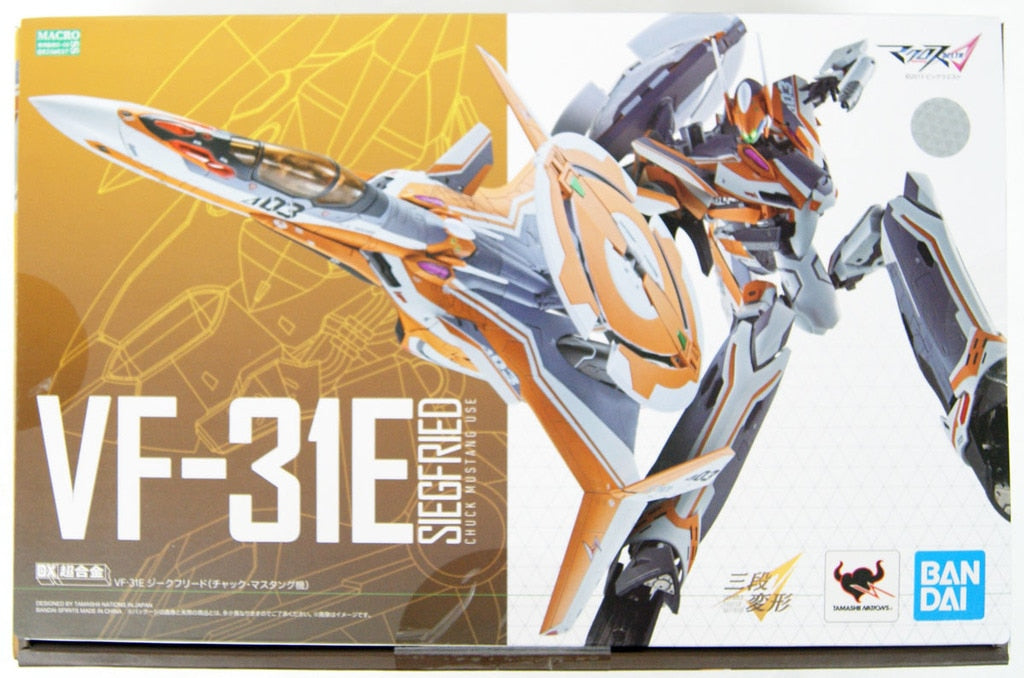 Macross Delta Vf 31e Siegfried Dx Chogokin Chuck Mustang Use Ba