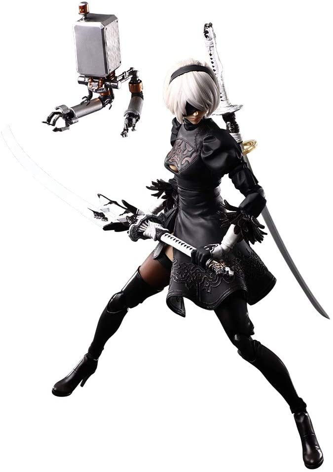 NieR: Automata - Pod 042 - YoRHa No. 2 Type B - Play Arts Kai - DX Edition  - 2022 Re-release (Square Enix) | Throne Gift Store