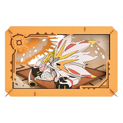 Paper Theater Pokemon Pocket Monsters Lilie And Solgaleo